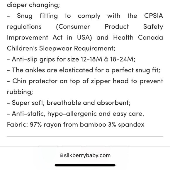 Silkberry Baby Autumn Deer Print Footie Pajamas - Picture 9 of 9